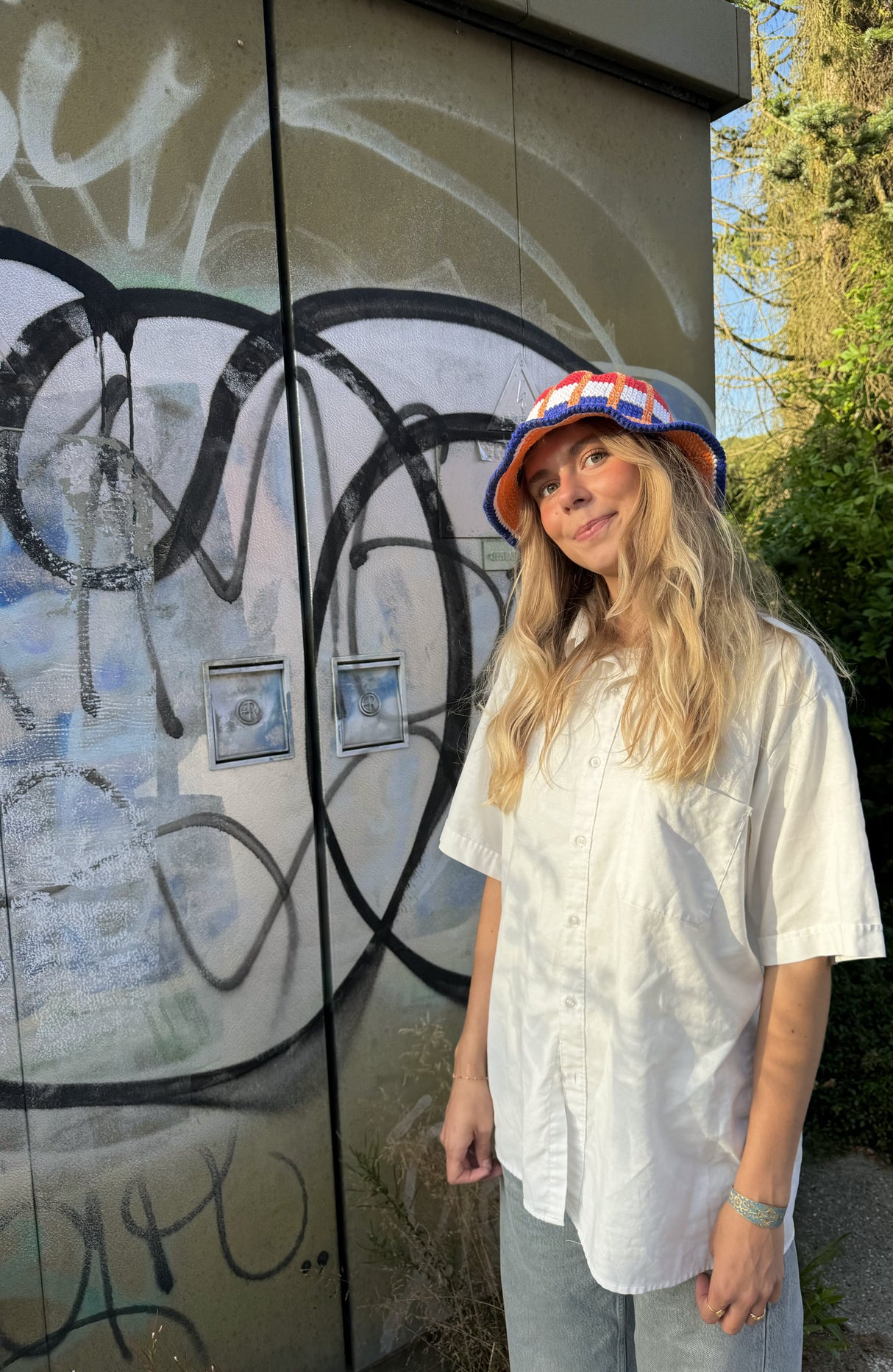 Holland bucket hat Pattern