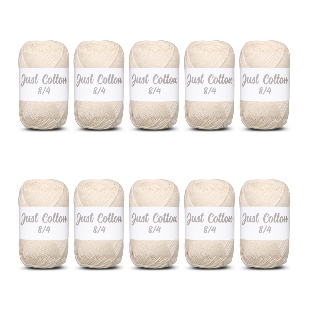 Just Cotton 8/4 10-pak