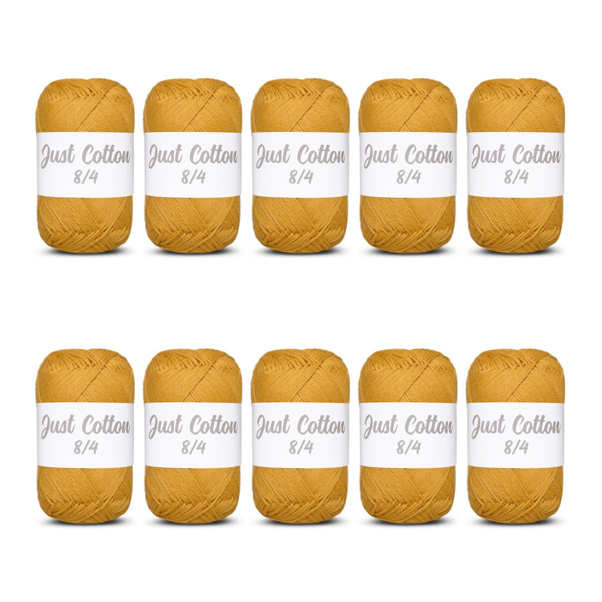 Just Cotton 8/4 10-pak