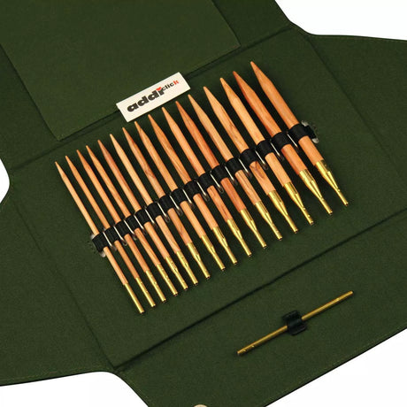 ADDI Click Nature Circular Needle Set Case Olive