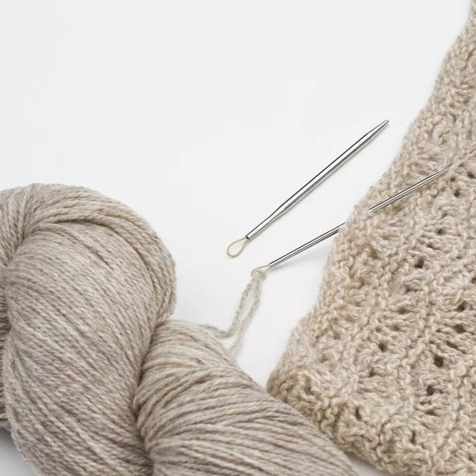 ADDI Loop Wool Needles 2 Pcs Metal