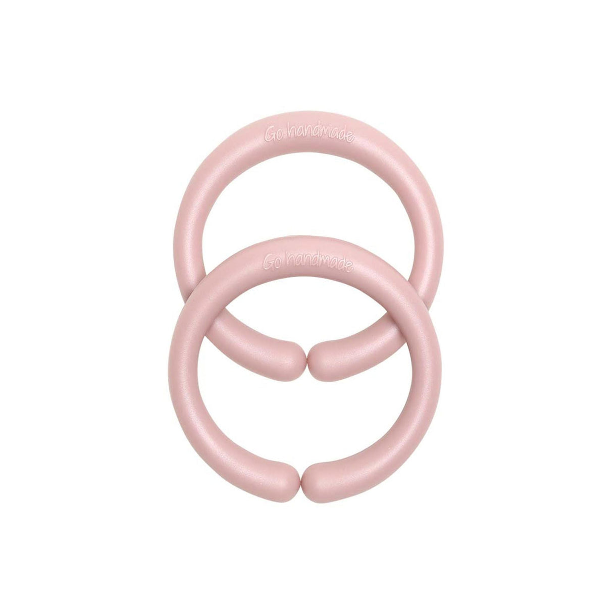 Go Handmade Ring Link For Hanging 60mm Ø 2 pcs. Vintage Rose