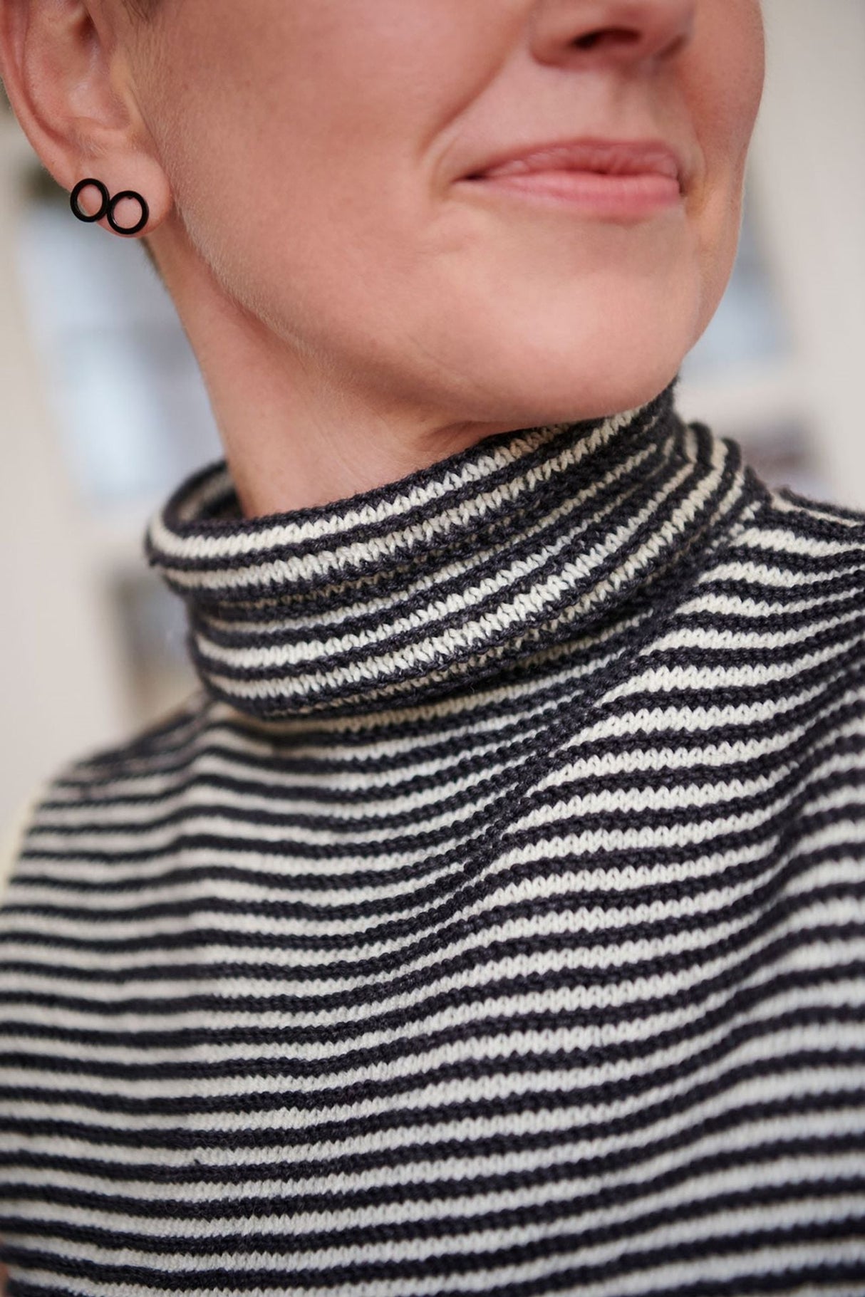 FR10 - Top with turtleneck and ribbing