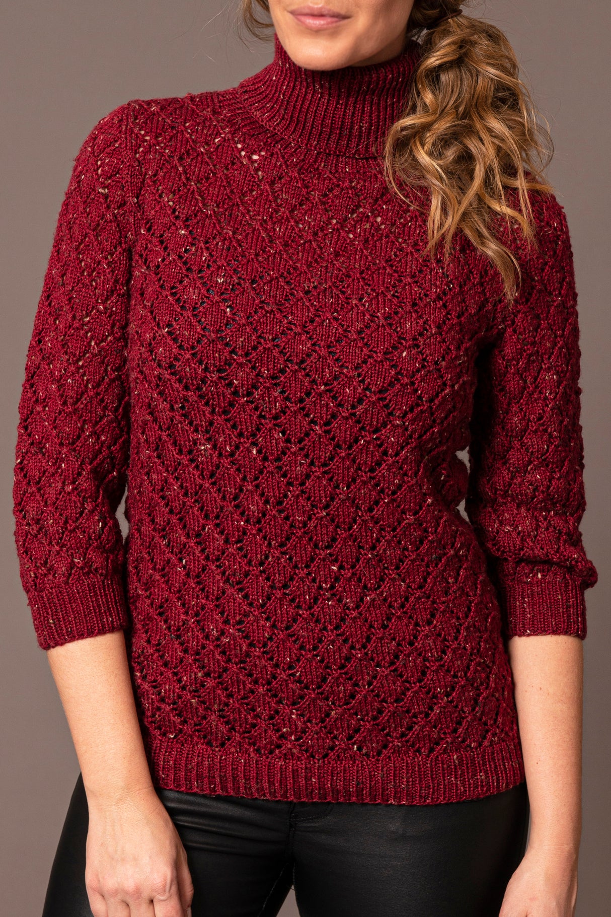 Anne-Cathrine sweater - tweed style 