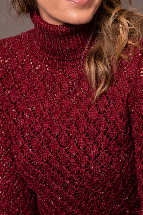 Anne-Cathrine sweater - tweed style