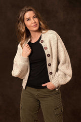 Rebild Cardigan Tweed Style