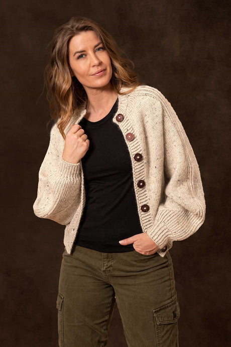 Rebild Cardigan Tweed Style 