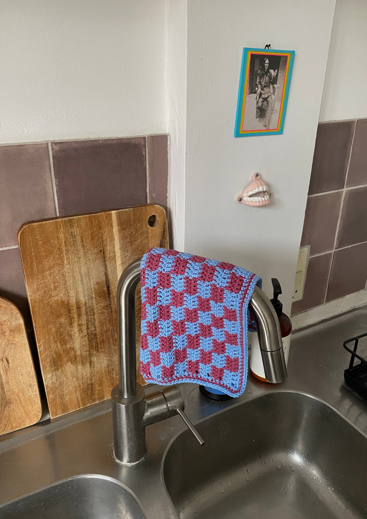 Dishcloth and tea towel 