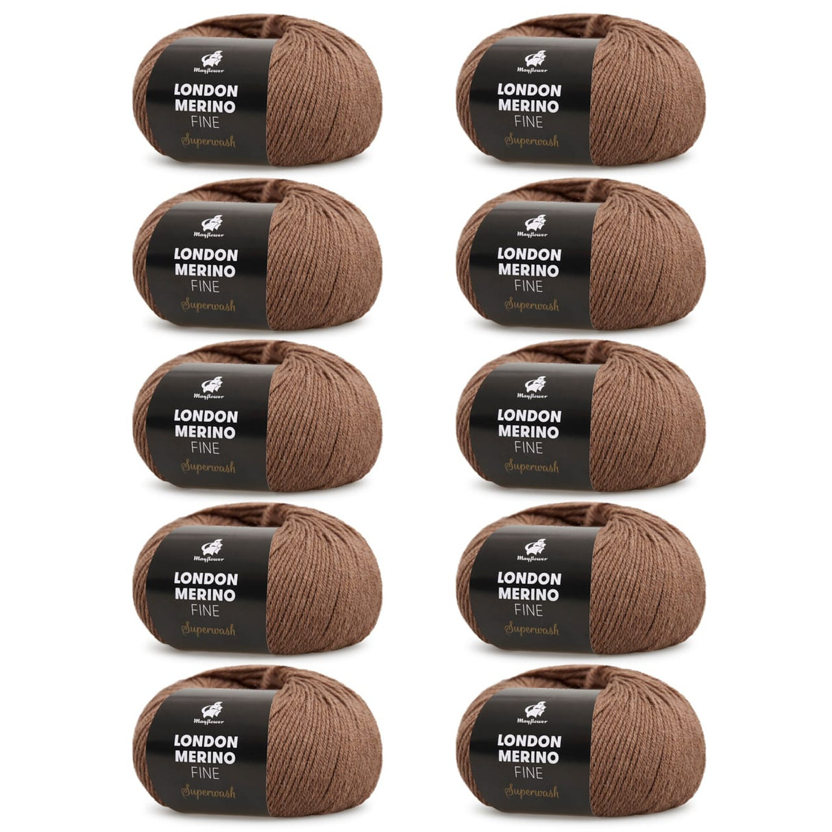 London Merino Fine 2. sortering 10-pack