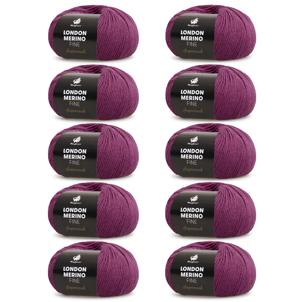 London Merino Fine 2. sortering 10-pack