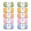 ANYDAY Cotton 8/4 Colorbag 10-pack