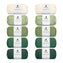 ANYDAY Cotton 8/4 Colorbag 10-pack