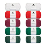 ANYDAY Cotton 8/4 Colorbag 10-pak 