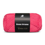 Cotton 8/8 Rose Svane