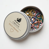 Mayflower Create Stitch Markers Metal Heart-Shaped 42 pcs. - Mix 2