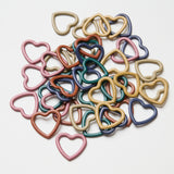Mayflower Create Stitch Markers Metal Heart-Shaped 42 pcs. - Mix 2