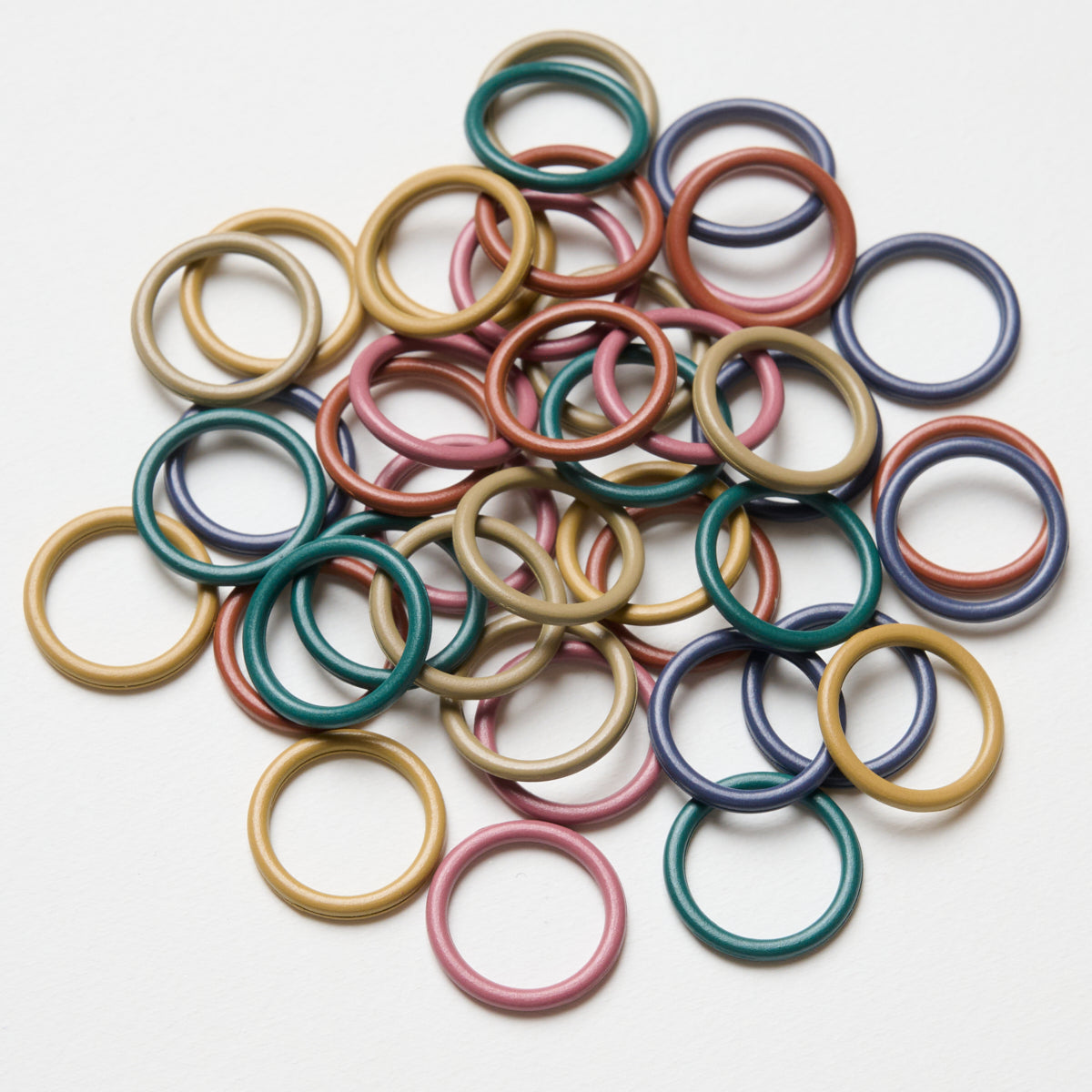 Mayflower Create Stitch markers mix Metal Round 42 pcs. - Mix 2