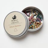 Mayflower Create Stitch markers mix Metal Triangular 42 pcs. - Mix 2