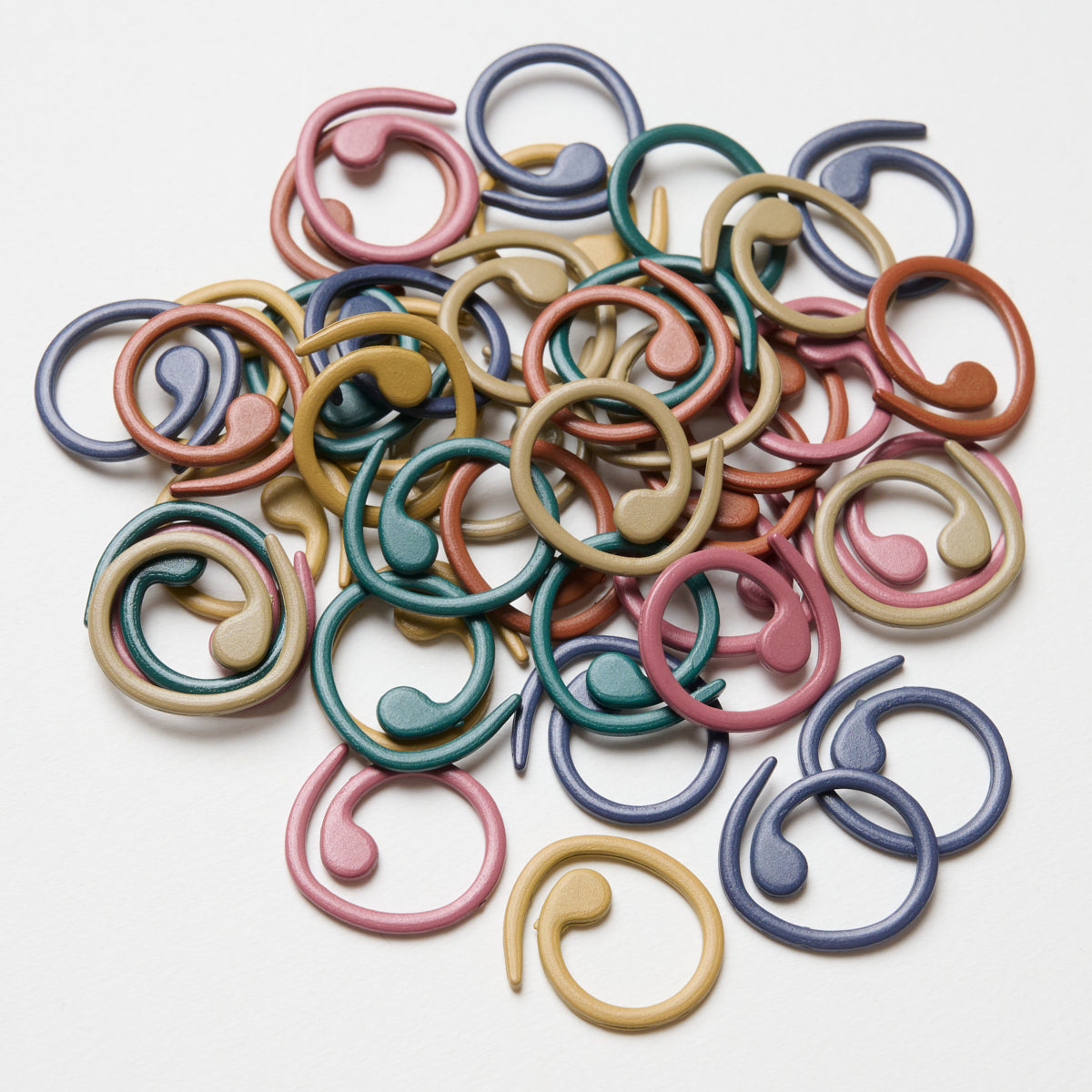 Mayflower Create Stitch markers Metal mix Spiral 42 pcs. - Mix 2