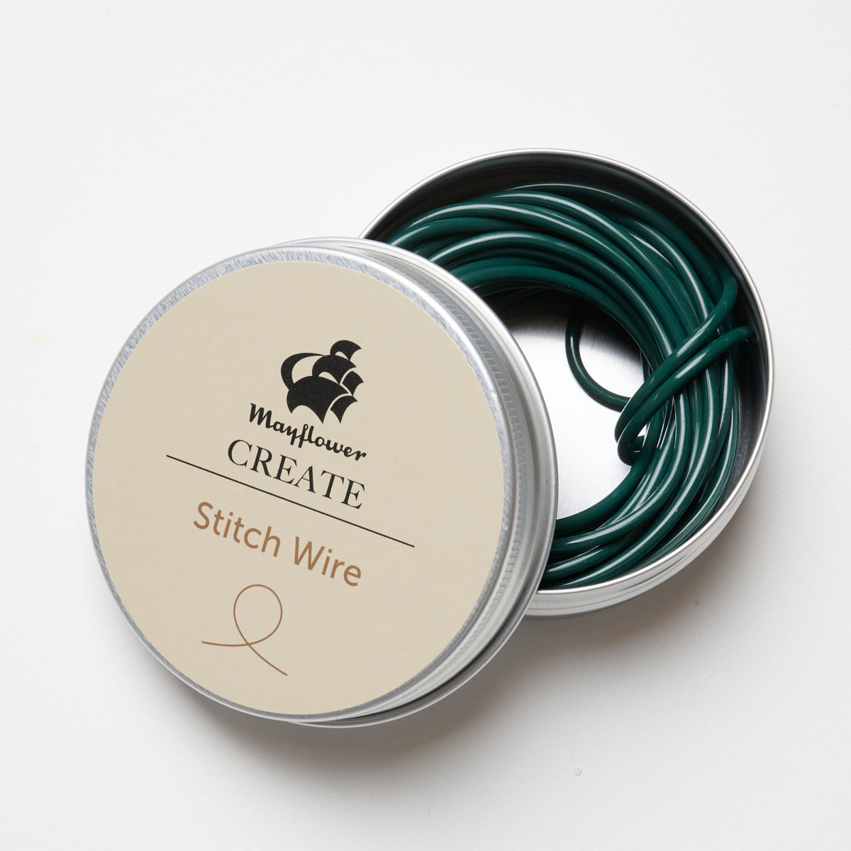 Mayflower Create Stitch Holder Wire 5m x 2mm Green