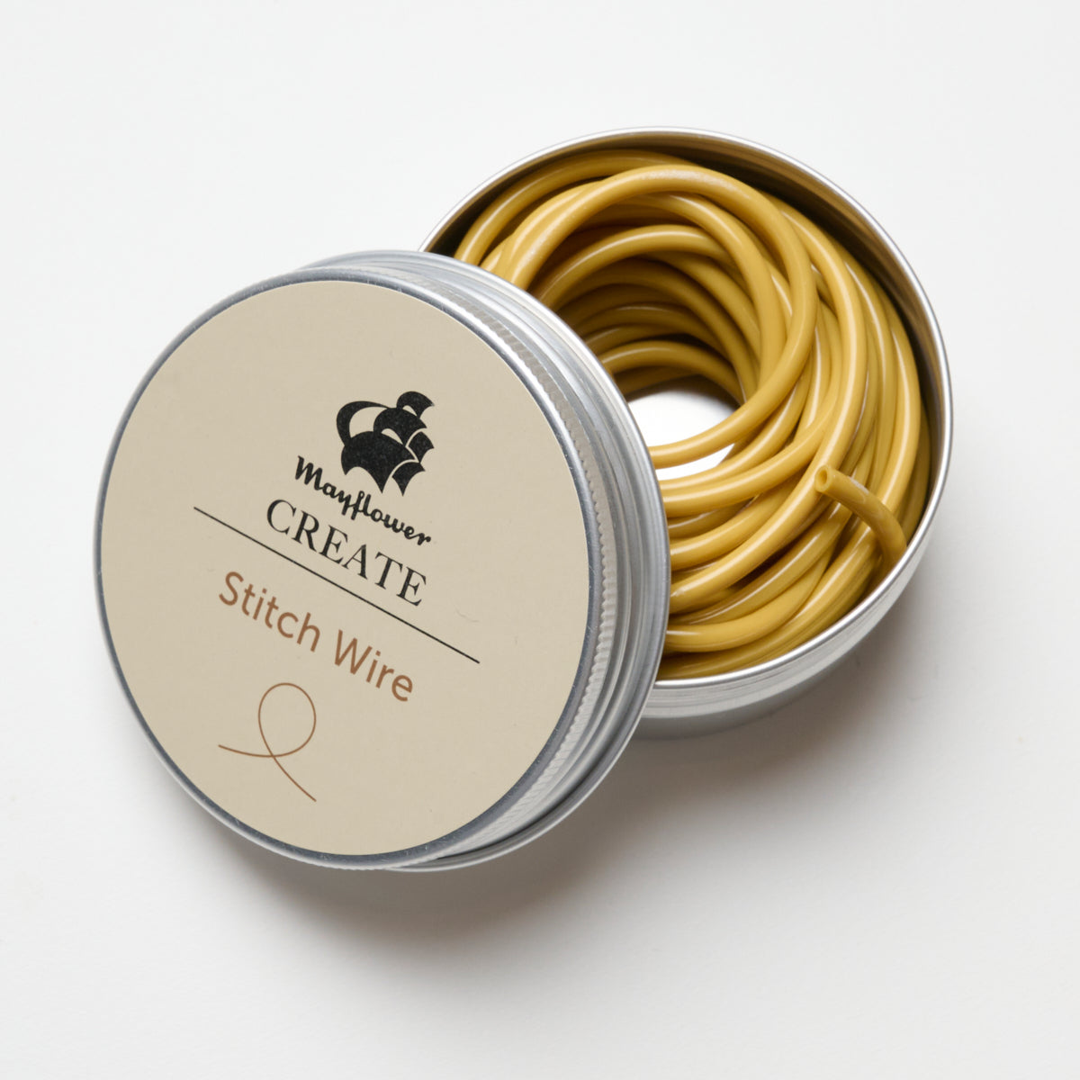 Mayflower Create Stitch Holder Wire 5m x 2mm Yellow