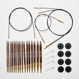 Create Amber Replacing round sticks set