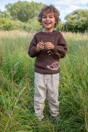 Hedgehog sweater for kids