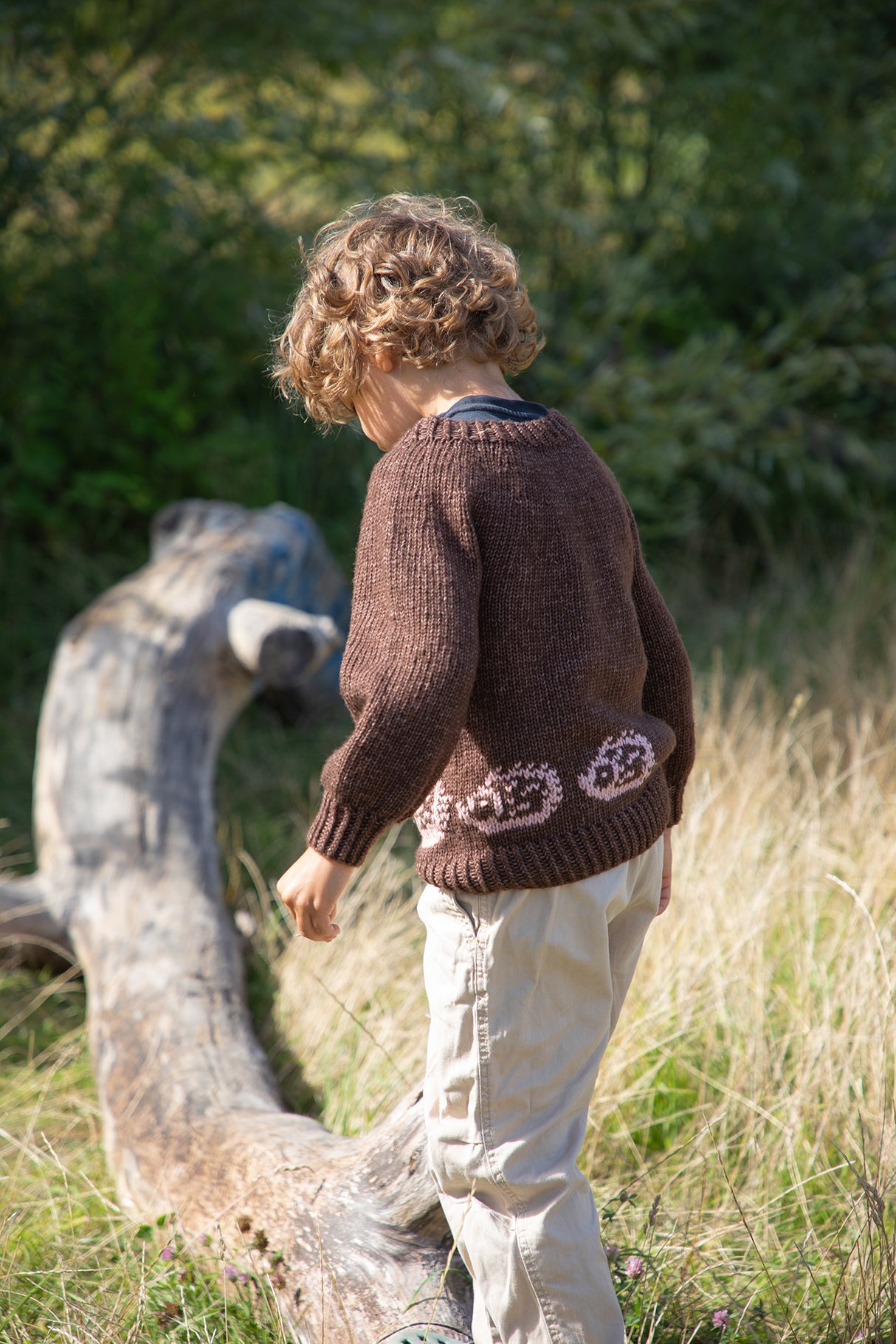 Hedgehog sweater for kids