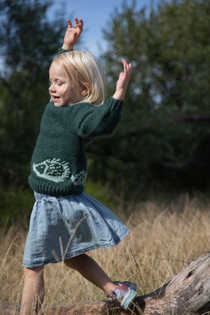 Hedgehog sweater for kids