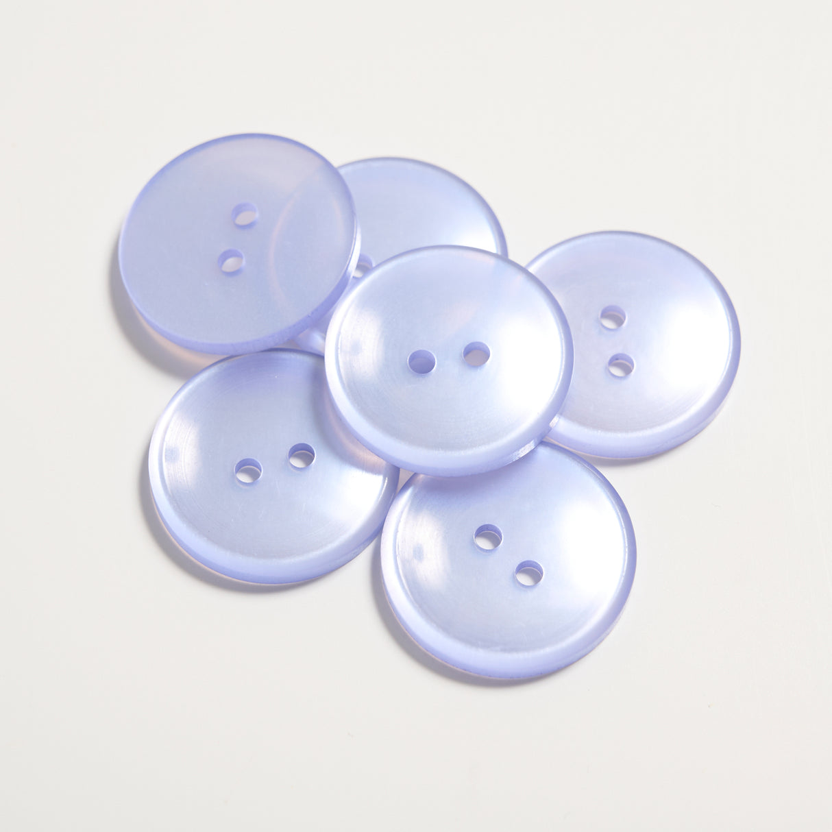 Mayflower Create buttons - 2 -hole transparent