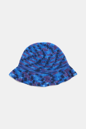 Crochet Bully Hat for Adults - Print Style