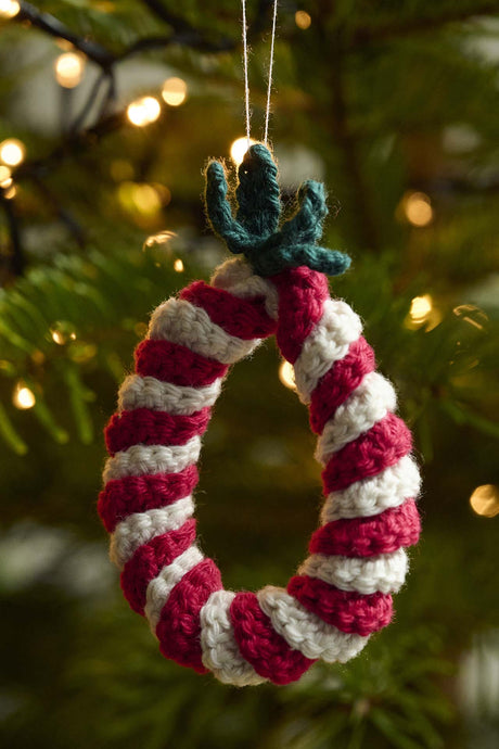 Crochet Christmas wreath