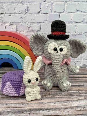 Circus elephant Ellie Pattern 