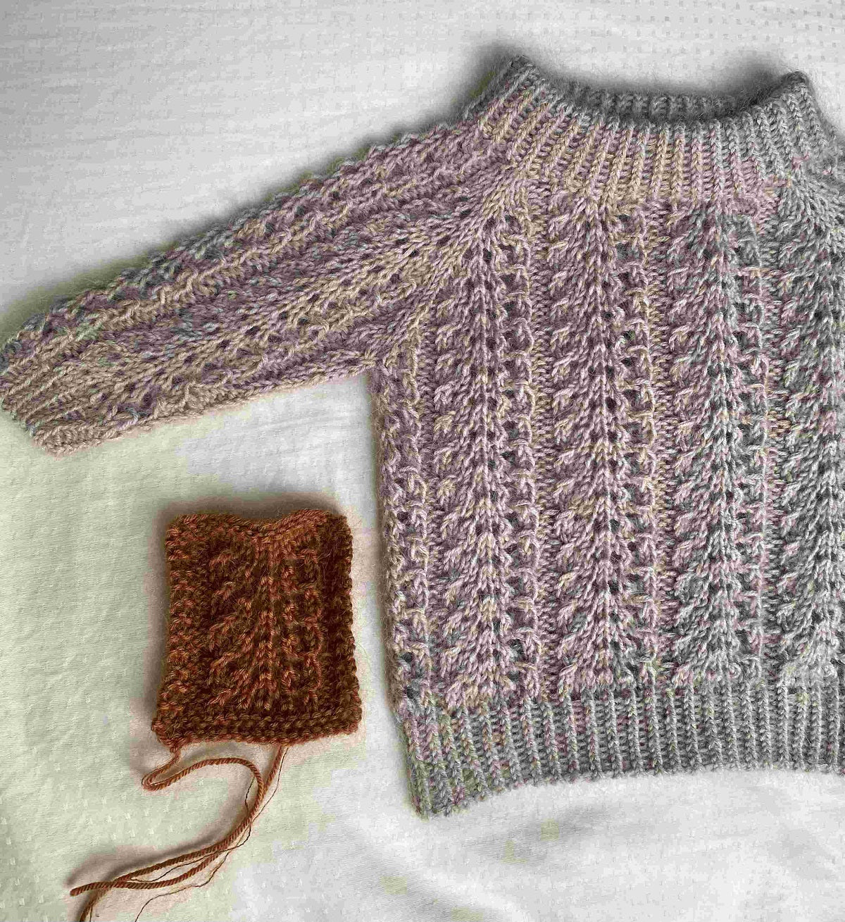 Acanthus Sweater Mini Pattern 