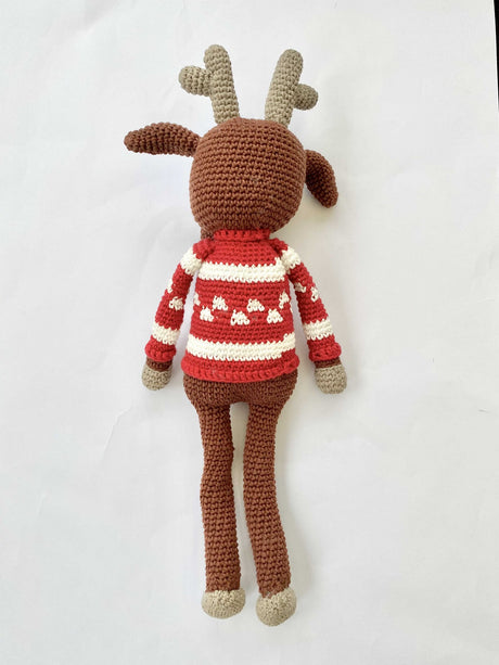 The reindeer Rupert Pattern 