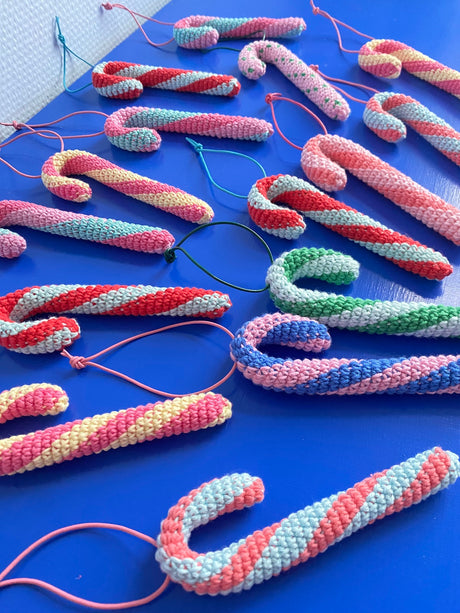 Candy cane (Christmas) crochet 