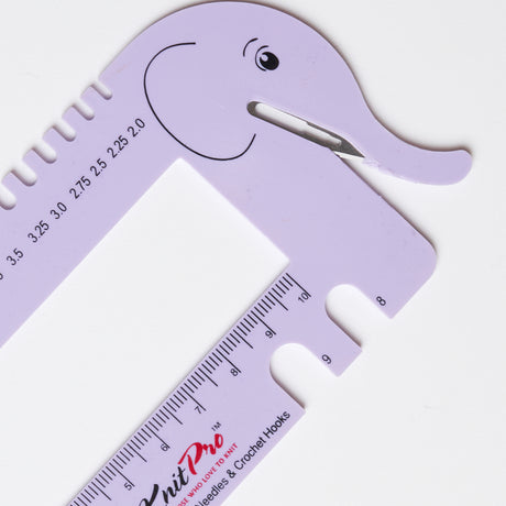 Gauge Elephant Purple 