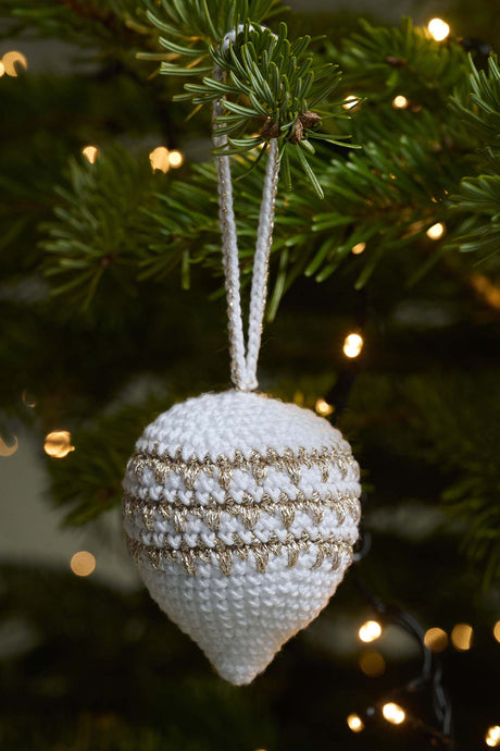 Crochet Christmas balls