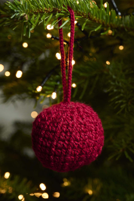 Christmas balls and cobbler houses