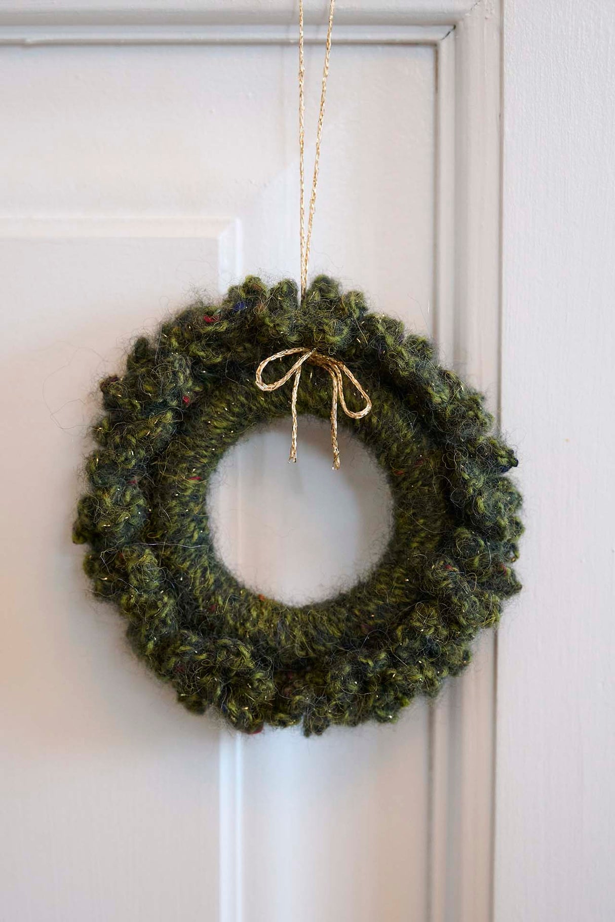 Crochet wreath