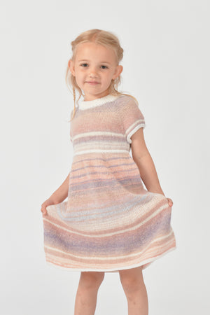 Lavender dress Pattern 