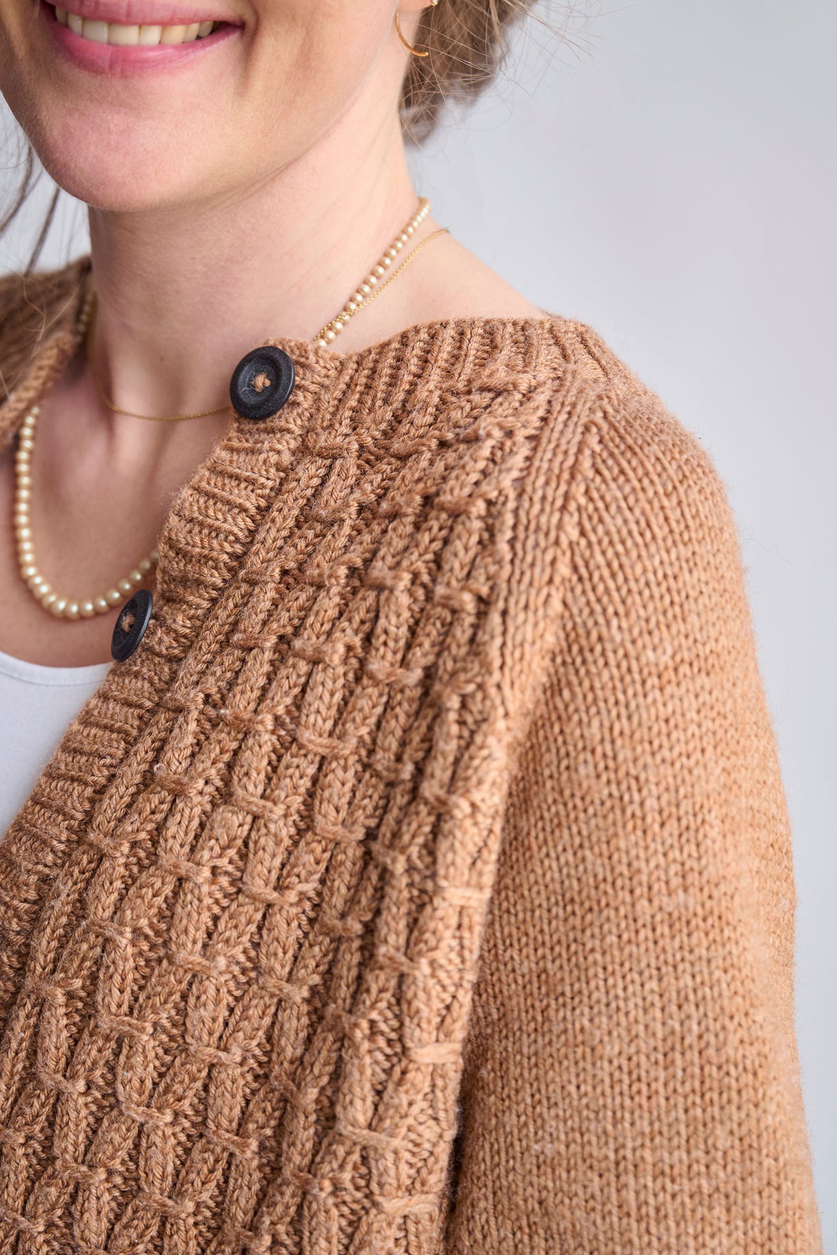 The Classic Smocking Cardigan