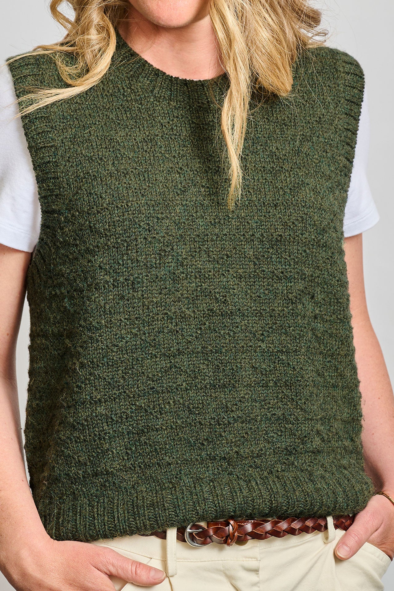 トップス eleven 2nd Silk Plating Linen Slipover Buy Sille slipover at Mayflower | Fast delivery