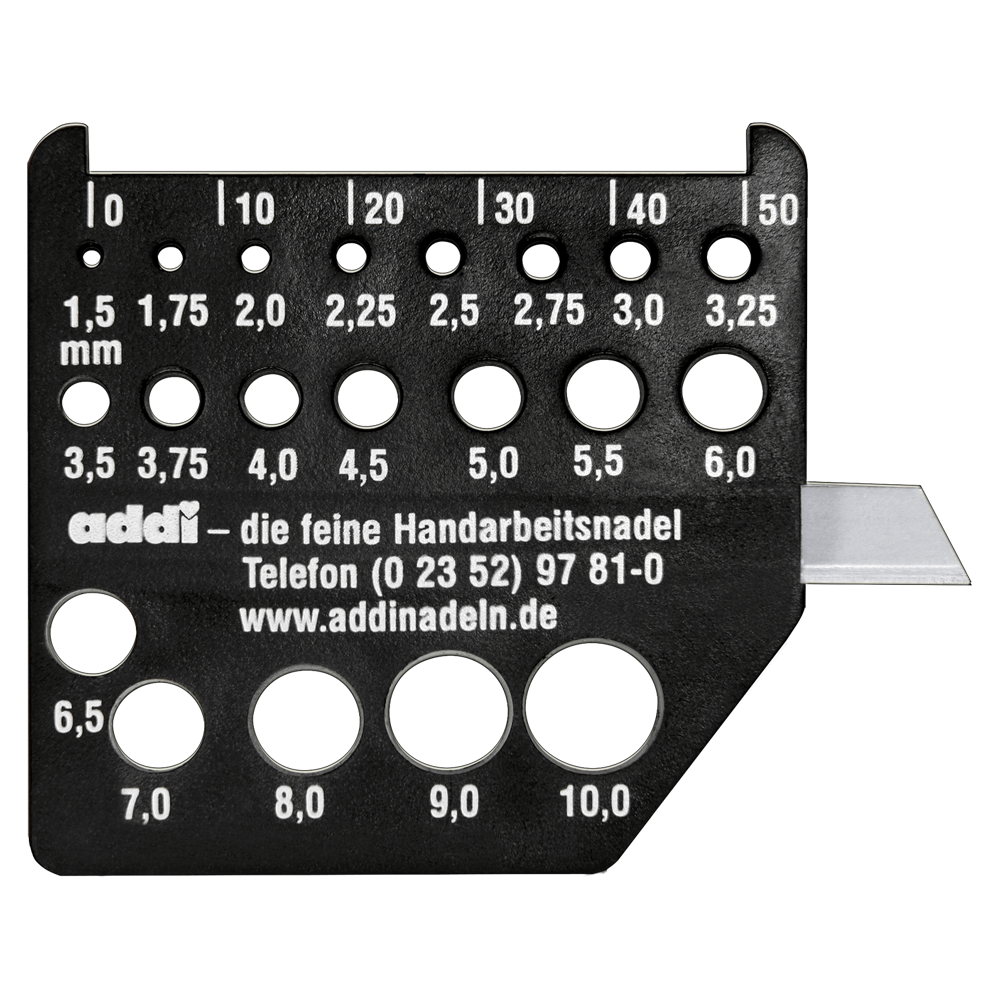 Addi Dimension Pind meter with knife black