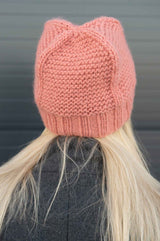 Beanie in garter stitch