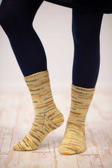 Simple socks in Honeybee Print