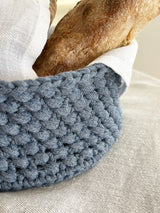 Crocheted basket 