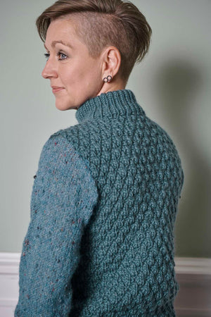 FR1 - Structured sweater with Casablanca sleeves