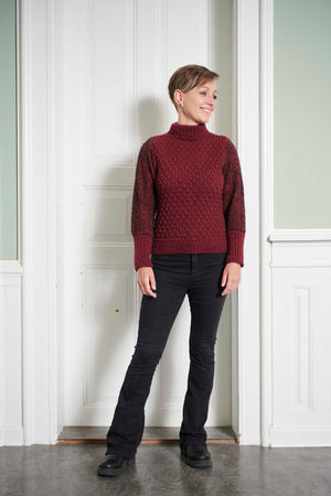 FR1 - Structured sweater with Casablanca sleeves