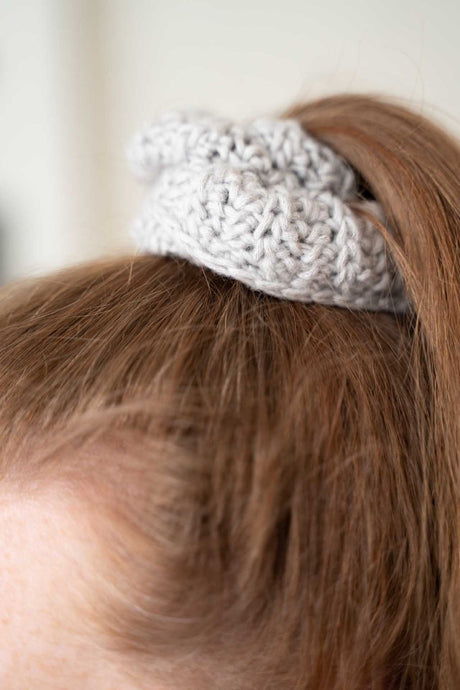 Crochet scrunchies